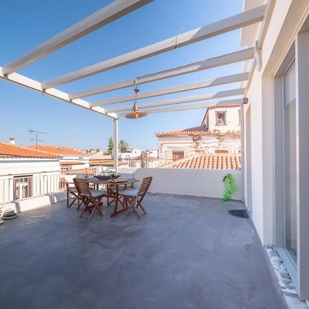 Apartament The Roof - Flat Sea View In Aegina Town Zewnętrze zdjęcie