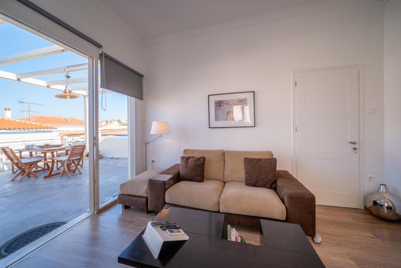 Apartament The Roof - Flat Sea View In Aegina Town Zewnętrze zdjęcie