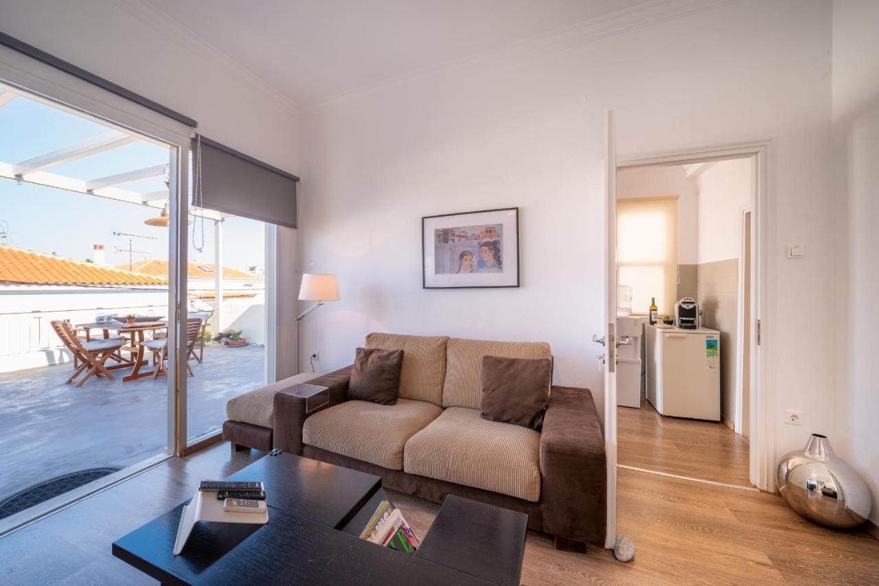 Apartament The Roof - Flat Sea View In Aegina Town Zewnętrze zdjęcie