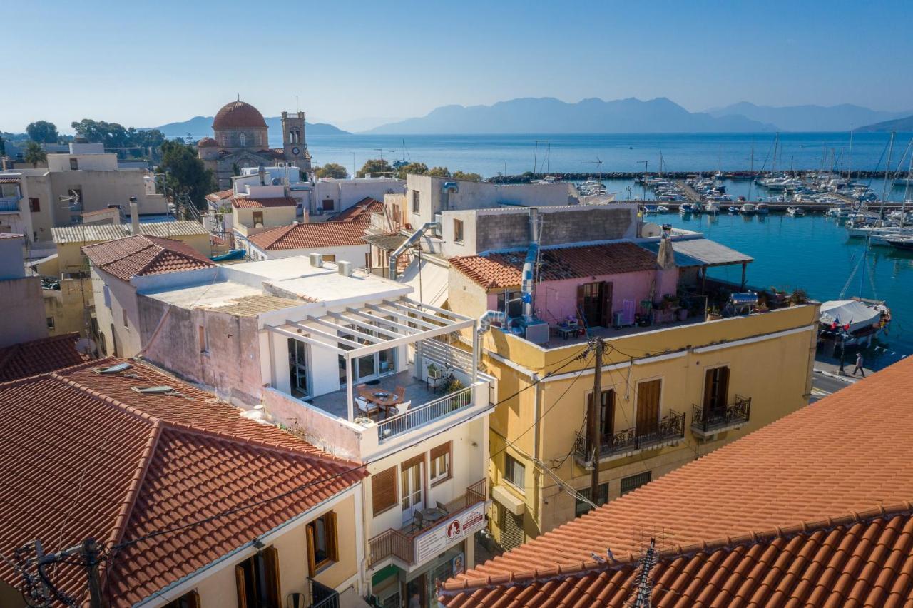 Apartament The Roof - Flat Sea View In Aegina Town Zewnętrze zdjęcie